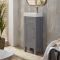Meuble lave-mains avec lavabo – 40 cm – Choix de finition de la poignée – Warwick