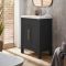 Meuble salle de bains - Avec lavabo – 60 cm – Choix de finitions et poignées – Warwick