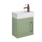 Meuble lave-mains mural – 40 cm – Avec lavabo – Choix de poignées et de finitions – Thornton