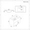 Meuble Lavabo 46.5x81cm - Niche 30cm - Miroir & Pack WC - Hoxton Chêne Foncé