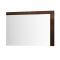Miroir – Effet chêne foncé – 70 cm x 50 cm - Hoxton