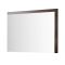 Miroir – Effet chêne foncé – 100 cm x 75 cm - Hoxton