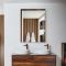 Miroir – Effet chêne foncé – 100 cm x 75 cm - Hoxton