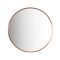 Miroir mural rond – Cuivre satiné – Ø 60 cm - Annalise