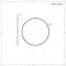 Miroir mural rond – Chromé – Ø 60 cm - Annalise