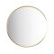 Miroir mural rond – Or satiné – Ø 60 cm - Annalise