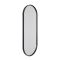 Miroir mural ovale – Noir – 100 cm x 40 cm - Gianna