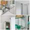 Armoire de salle de bain avec miroir - 75 cm x 50 cm - Raya