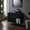 Meuble de salle de bain suspendu avec niche – 100 cm – Choix de finitions, vasque et lumières LED en option – Hoxton