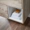 Meuble double vasque suspendu - Avec niches - 121 cm – Choix de finitions, de plan vasques et lumières LED en option – Hoxton