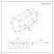 Meuble double vasque suspendu - Avec niches - 121 cm – Choix de finitions, de plan vasques et lumières LED en option – Hoxton