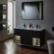 Meuble double vasque suspendu - Avec niches - 121 cm – Choix de finitions, de plan vasques et lumières LED en option – Hoxton