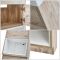 Meuble lave-mains d'angle avec niche – 45 cm – Avec lavabo – Choix de finitions et lumières LED en option – Hoxton