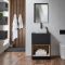 Meuble de salle de bain avec niche – 60 cm – Avec vasque – Choix de finitions, de vasques et lumières LED en option – Hoxton