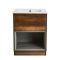 Meuble de salle de bain avec niche – 61 cm – Choix de finitions, de lavabos et lumières LED en option – Hoxton