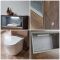 Meuble WC avec WC à poser – 60 cm – Chêne foncé - Hoxton
