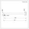 Bras de douche mural - Nickel noir - Otto