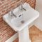 Lavabo sur colonne rétro - Choix de tailles et de trous pour la robinetterie – Richmond