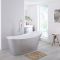Mitigeur thermostatique bain douche - Design îlot - Chromé - Como