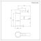 Mitigeur lavabo monotrou – Laiton brossé – Clarus