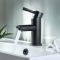 Mitigeur lavabo noir - Nox