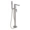 Mitigeur bain douche îlot - Nickel brossé - Harting