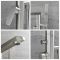 Mitigeur bain douche îlot - Nickel brossé - Harting