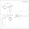 Mitigeur lavabo mural - Design moderne - Chromé - Razor