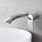 Mitigeur lavabo mural - Design moderne - Chromé - Razor