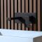 Mitigeur lavabo mural moderne – Design cubique - Choix de finitions