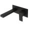 Mitigeur lavabo mural moderne – Noir mat - Preto