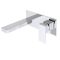 Mitigeur lavabo mural moderne – Chromé - Kubix