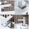 Mitigeur lavabo monotrou moderne – Chromé - Kubix