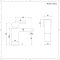 Mitigeur lavabo monotrou moderne – Chromé - Kubix