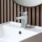 Mitigeur lavabo monotrou moderne – Chromé - Kubix
