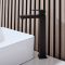 Mitigeur lavabo haut monotrou moderne – Design cubique – Choix de finitions