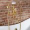 Mitigeur bain douche mural – Design industriel (Steampunk) – Choix de finition – Zandra