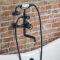 Mitigeur bain douche mural – Design industriel (Steampunk) – Choix de finition – Zandra