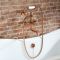 Mitigeur bain douche mural – Design industriel (Steampunk) – Cuivre satiné – Zandra