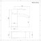 Vasque à poser rectangulaire – 75 cm x 42 cm - Sandford & Mitigeur lavabo – Wick