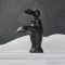 Mitigeur lavabo rétro – Commande à levier – Noir - Elizabeth