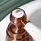 Mitigeur lavabo monotrou rétro – Commande à levier – Cuivre satiné – Elizabeth