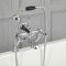 Mélangeur bain douche rétro - Commandes en croisillon - Choix de finitions - Elizabeth