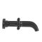 Mélangeur lavabo mural rétro – Commandes en croisillon – 3 trous – Noir - Elizabeth