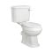 Ensemble baignoire îlot, WC, lavabo sur colonne et bidet - Richmond