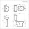 Ensemble de salle de bain rétro - Cabine de douche, pack WC et lavabo sur colonne – Ryther