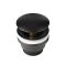 Bonde lavabo clic clac universelle - Noir