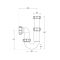 Siphon P télescopique avec joint de 7,6 cm – 4 cm – Cranplas