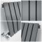 Radiateur design horizontal – Anthracite – 63,5 cm x 42 cm  –  Sloane