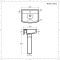 Pack WC et lavabo sur colonne - Sandford